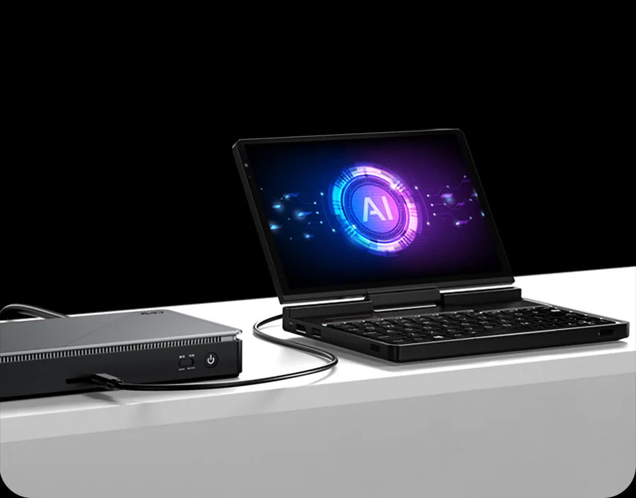 New 2025 version! GPD Pocket 4 8.8-inch AMD Ryzen AI 9 HX 370/8840U 64GB RAM 2TB NVMe Mini Laptop Computer for business