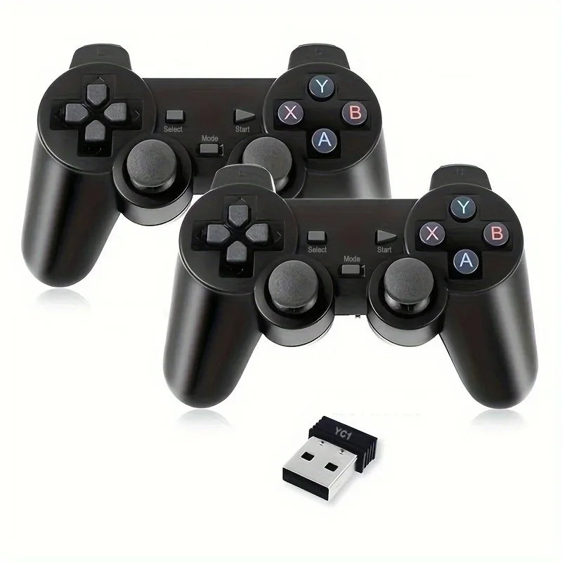 2.4GHz Wireless Gamepad for PC/Android TV - Game Controller Compatible with M8, GD10, and X2 Video Game Consoles