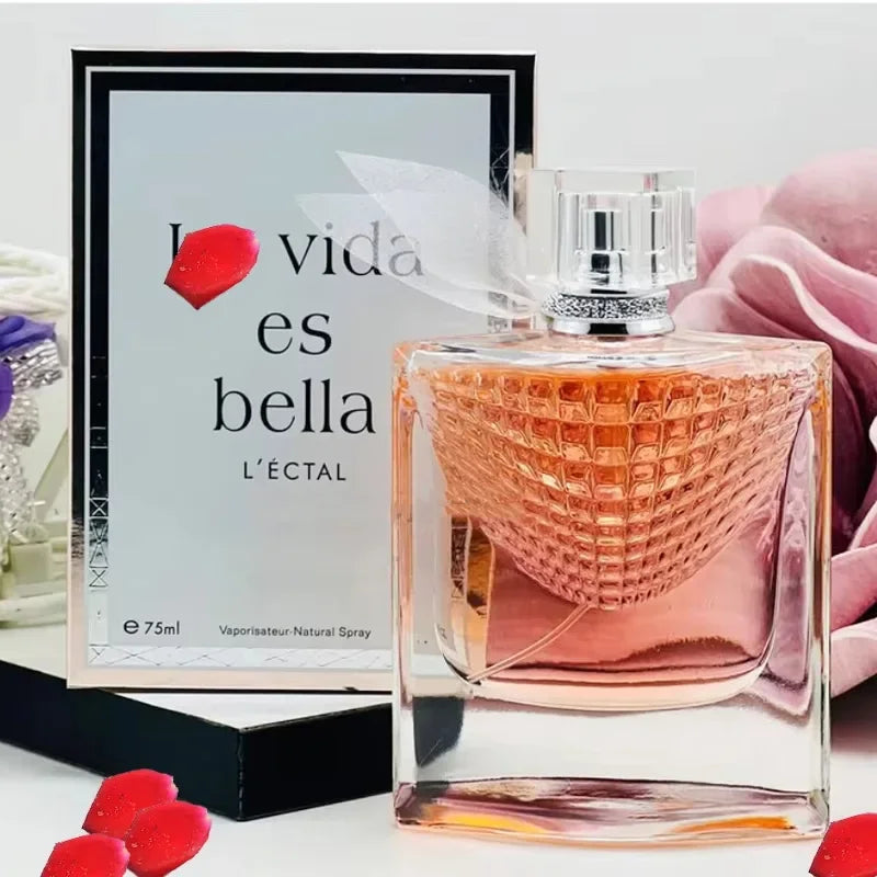New Perfumes Original 75ml Women Perfume True Love Rose Fragrance Lasting Perfume Fresh Natural Romantic Temperament Perfume