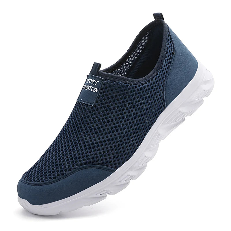 YRZL New Running Shoes for Men Breathable Sports Shoes Light Weight Fashion Summer Breathable Sneakers for Men Plus Size 39-46