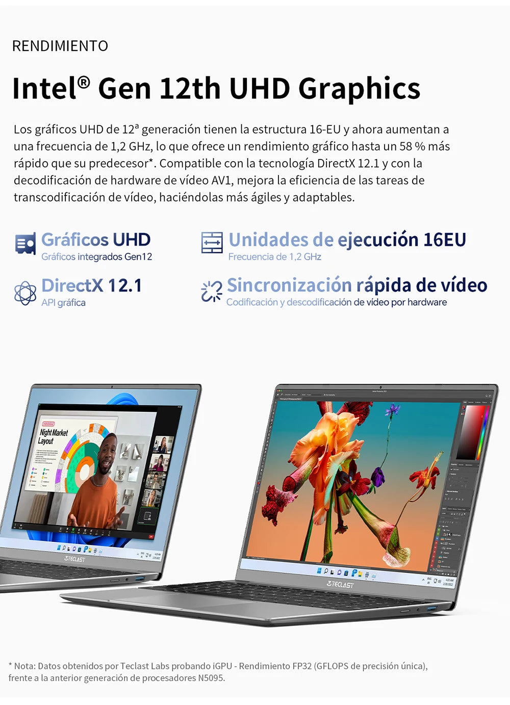 【New】Teclast F16Pro Laptop 15.6 Inch 1920X1080, 12Gb / 16Gb Ram, 256Gb / 512Gb Rom, Backlit Keyboard, for Intel N95, Mini-Hdmi