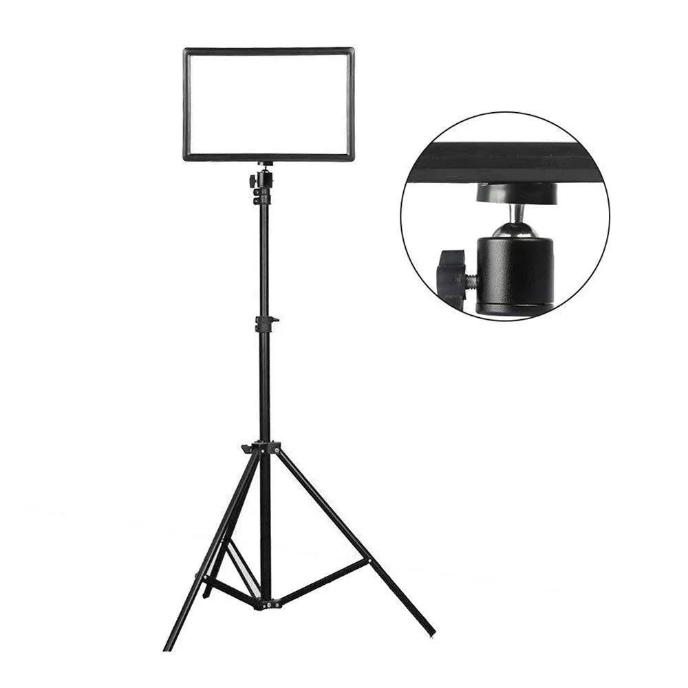 Hot Shoe 1/4 Screw Hole Tripod Mount Camera Head Adapter Ball Head with Lock LED Light Flash Bracket Holder For DSLR DV Cameras