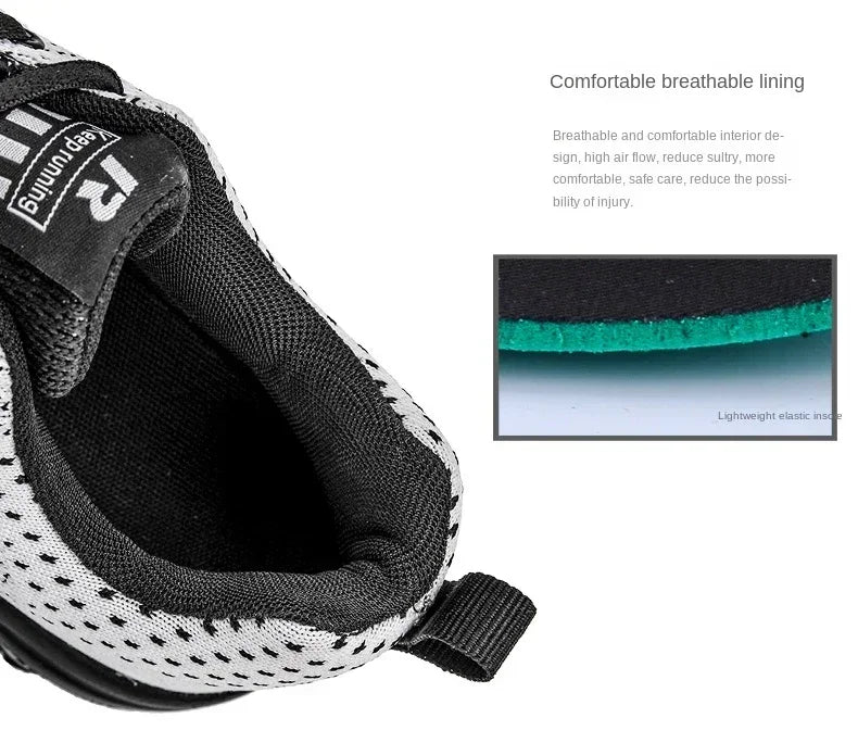 Men Casual Sneakers Summer Breathable Sport Shoes Lightweight Outdoor Mesh Running Shoes Athletic Jogging Tenis Walking Shoes