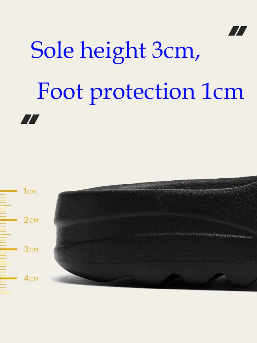 Men's Outdoor Non-Slip Soft-Soled Beach Slippers Eva Women's Lightweight Indoor Slippers