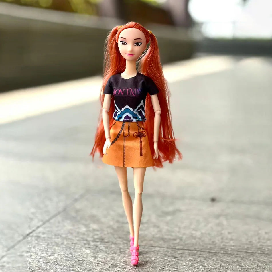 Kpop Demon Hunters Vinyl Figurines New K-POP Demon Slayer Miniatures Doll Lumimila Zoey Desktop Ornament Decoration Gifts