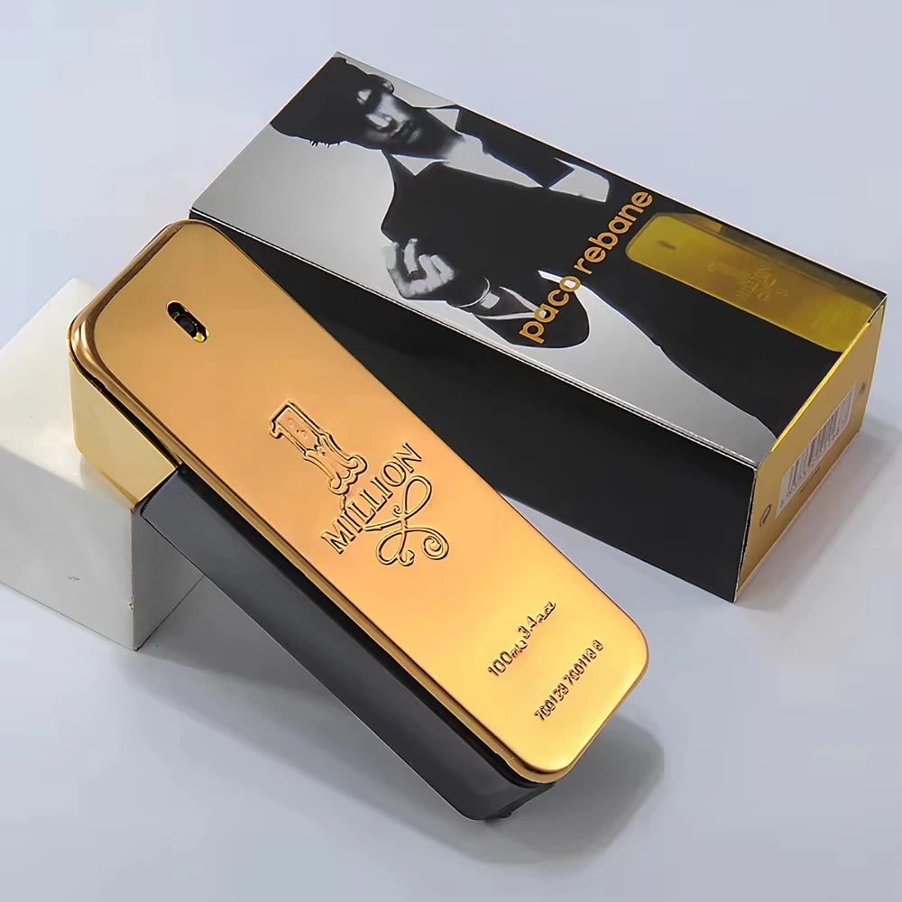 100ml Original Million Gold Rabanne Man's Perfume Luxury Arab Cologne Pheromone Parfumes Spray Lattafa Lasting Fragrance Gift