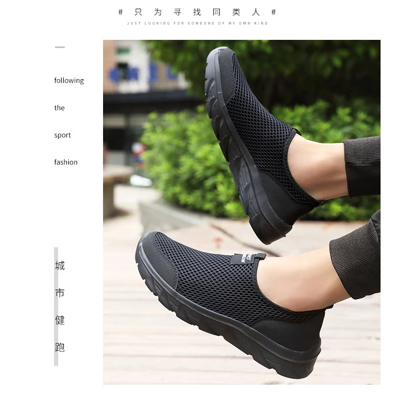 YRZL New Running Shoes for Men Breathable Sports Shoes Light Weight Fashion Summer Breathable Sneakers for Men Plus Size 39-46