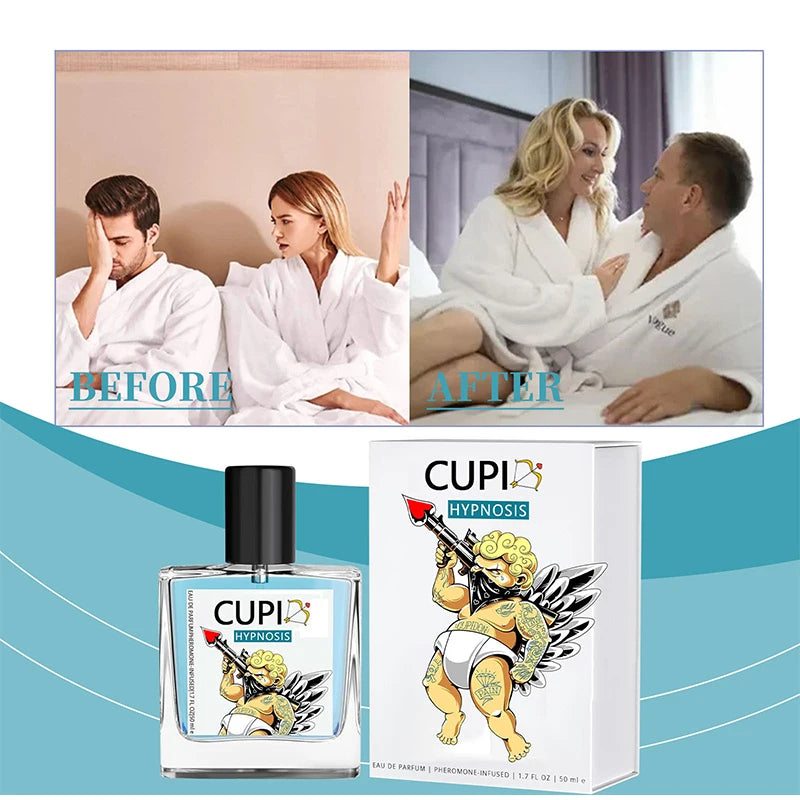 Cupid Hypnosis Cologne Perfume Pheromone Fragrance Spray of Man to Attract Women Flirting Scent Female Dating Angel Body Mist