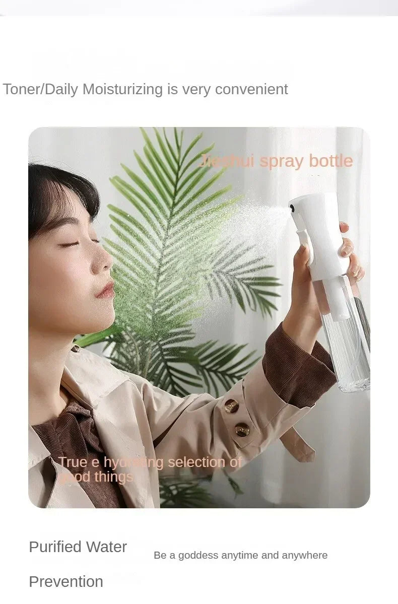 500/300/200mlHigh Pressure Continuous Spray Bottle Hair Care Toner Hydrating Spray Bottle Detachable Bottle Body Press-type Spra