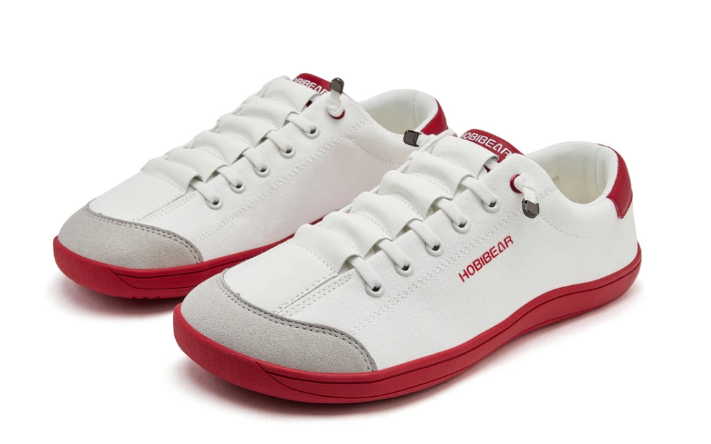 HOBIBEAR Womens Mens Barefoot Shoes | Zero Drop | Wide Toe Casual Canvas Sneakers Minimalist Walking Shoes