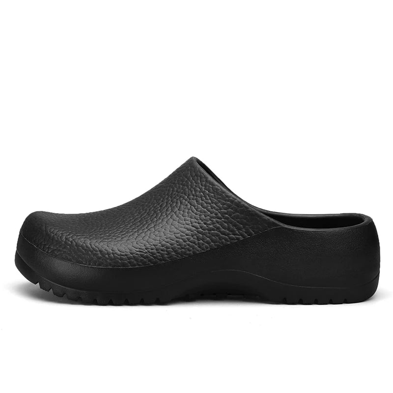 Men Slippers Couples Garden Clog Women Water Proof Chef Shoe Comfortable Sandal Slippers For Pet Workers Outdoor Fishing Shoes