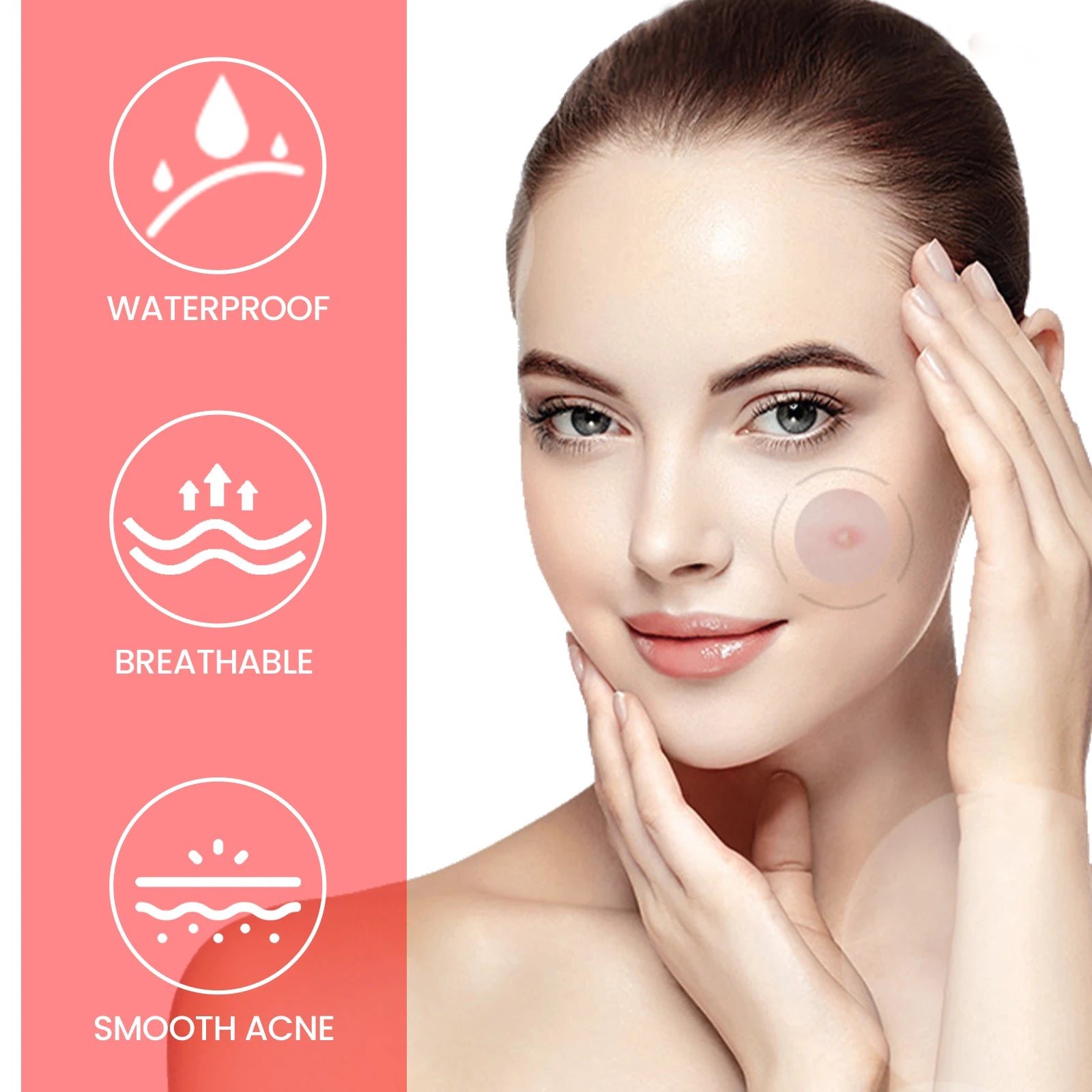 200Pcs Repair Acne Patch Fade Blemishes Pimple Marks Closed Acne Blemishes Hydrocolloid Star Shaped Cover Acne Pimple Patch