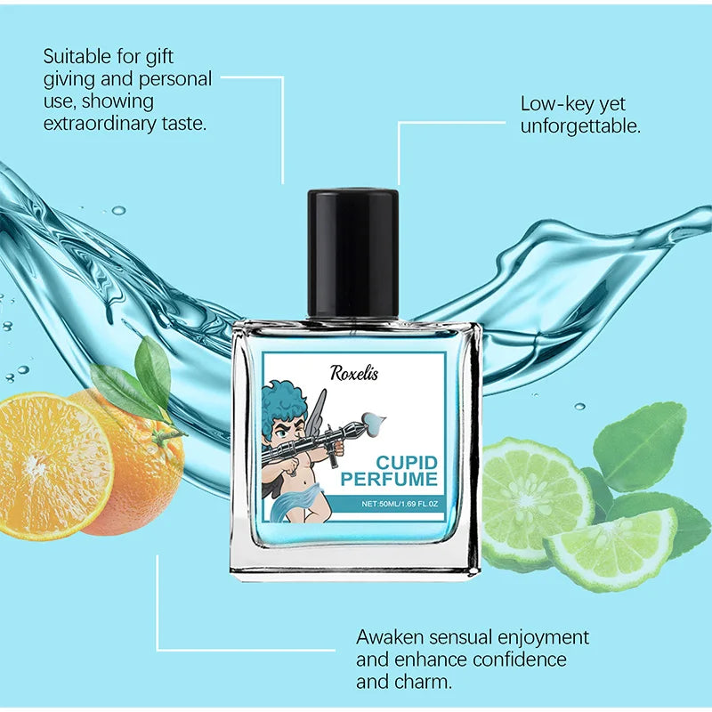 Cupid Hypnosis Cologne Perfume Pheromone Fragrance Spray of Man to Attract Women Flirting Scent Female Dating Angel Body Mist
