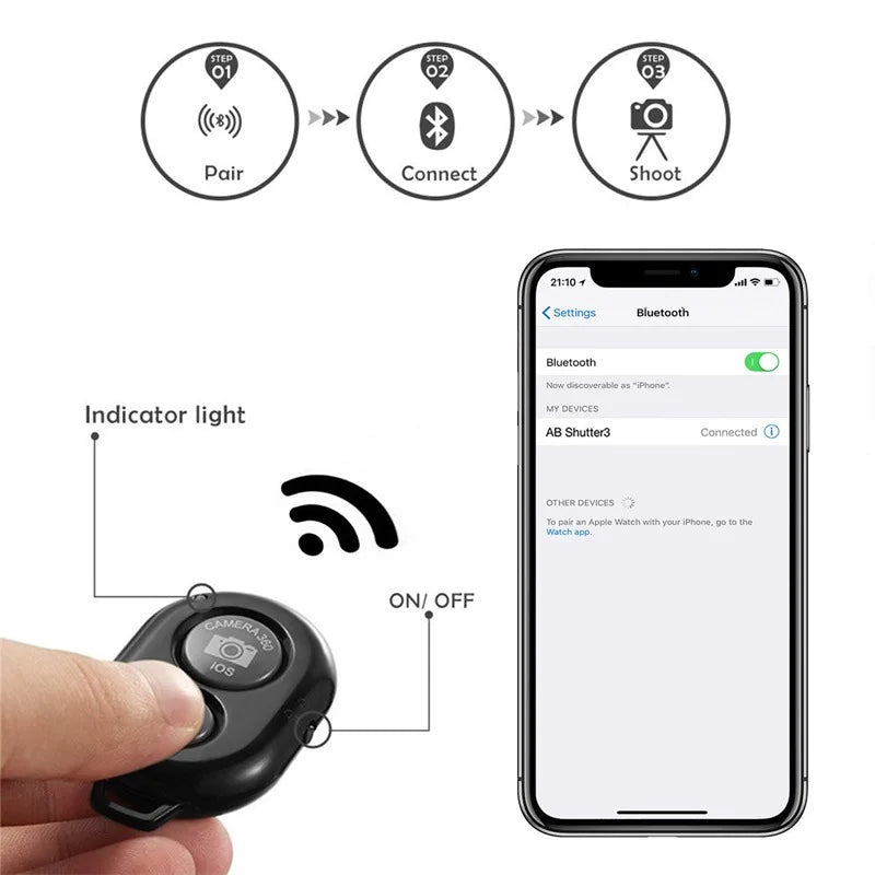 Portable Cellphone Tripod Stand for Selfie Mobile Phone Holder Tripie 3120 Smartphone Tripod with Flexible Legs Picture Taking