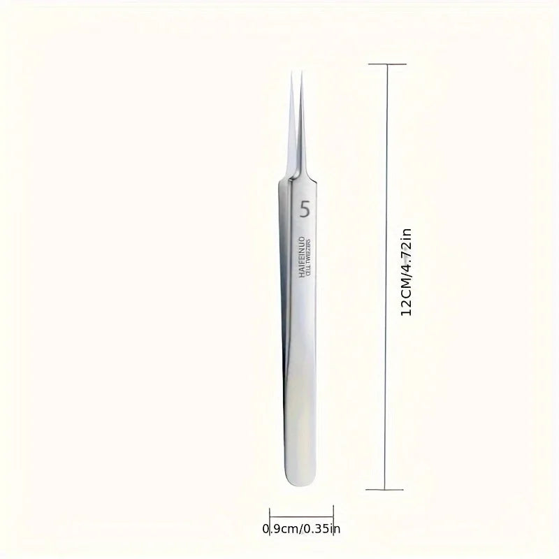 Easy-To-Use Stainless Steel Acne Extractor Set - Hypoallergenic Beauty Tweezers For Clear Skin, Perfect For Beginners