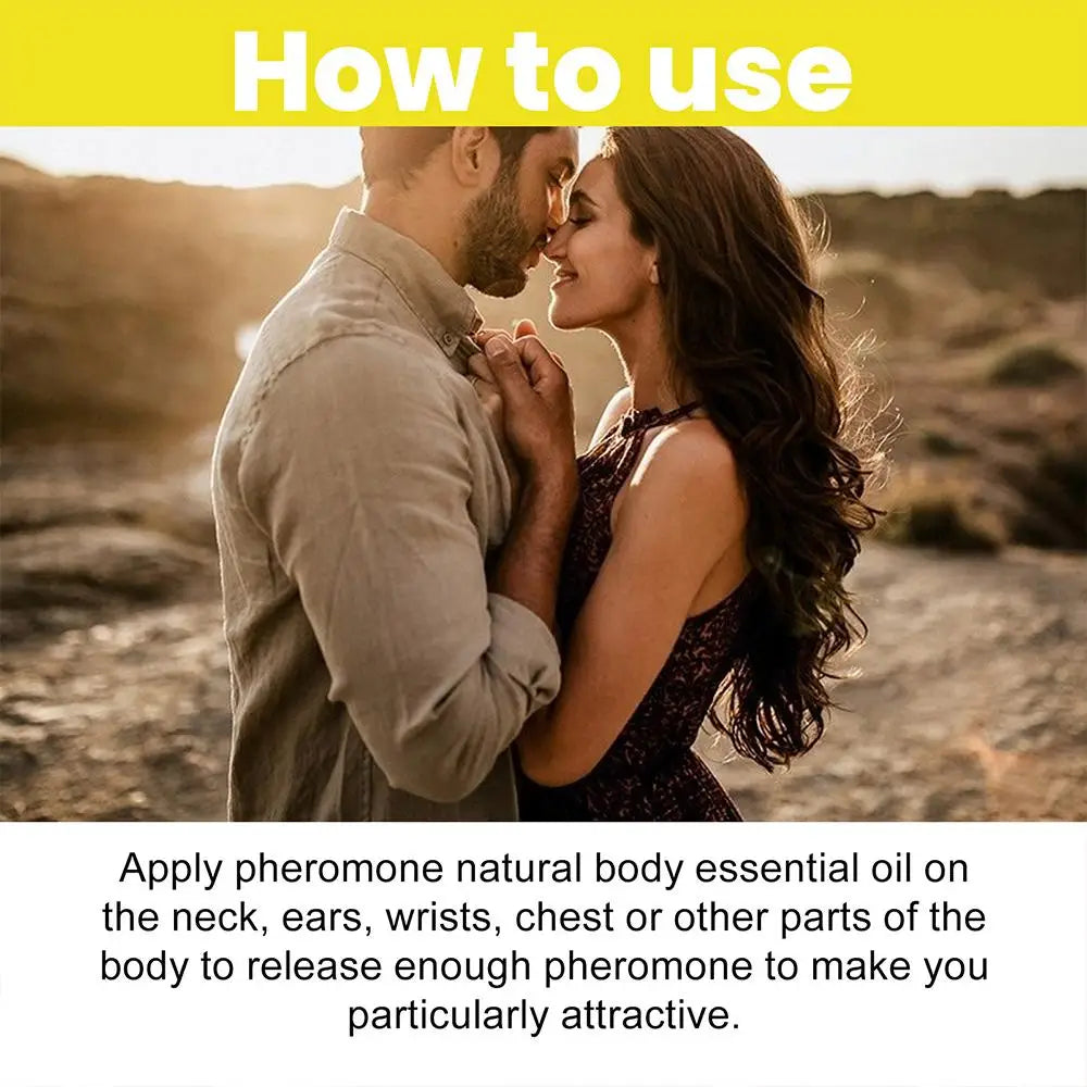 3PCS Strong Pheromone For Man To Attract Women Perfume Body Essential Sexually Stimulating Oil Long Lasting Androstenone Sexy