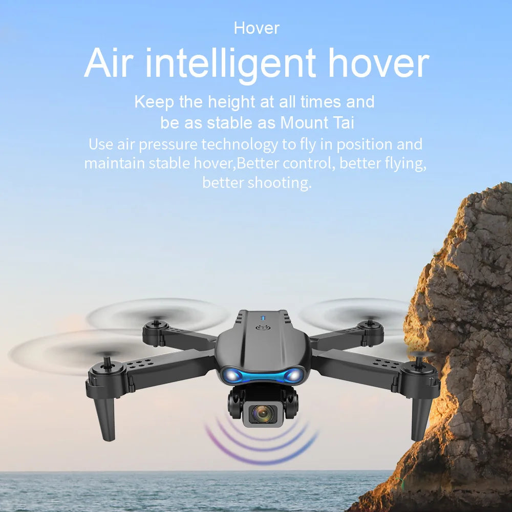 KBDFA E99Pro Drone 8K HD Dual Camera WiFi FPV Quadcopter Obstacle Avoidance Aerial Photography Professional Device
