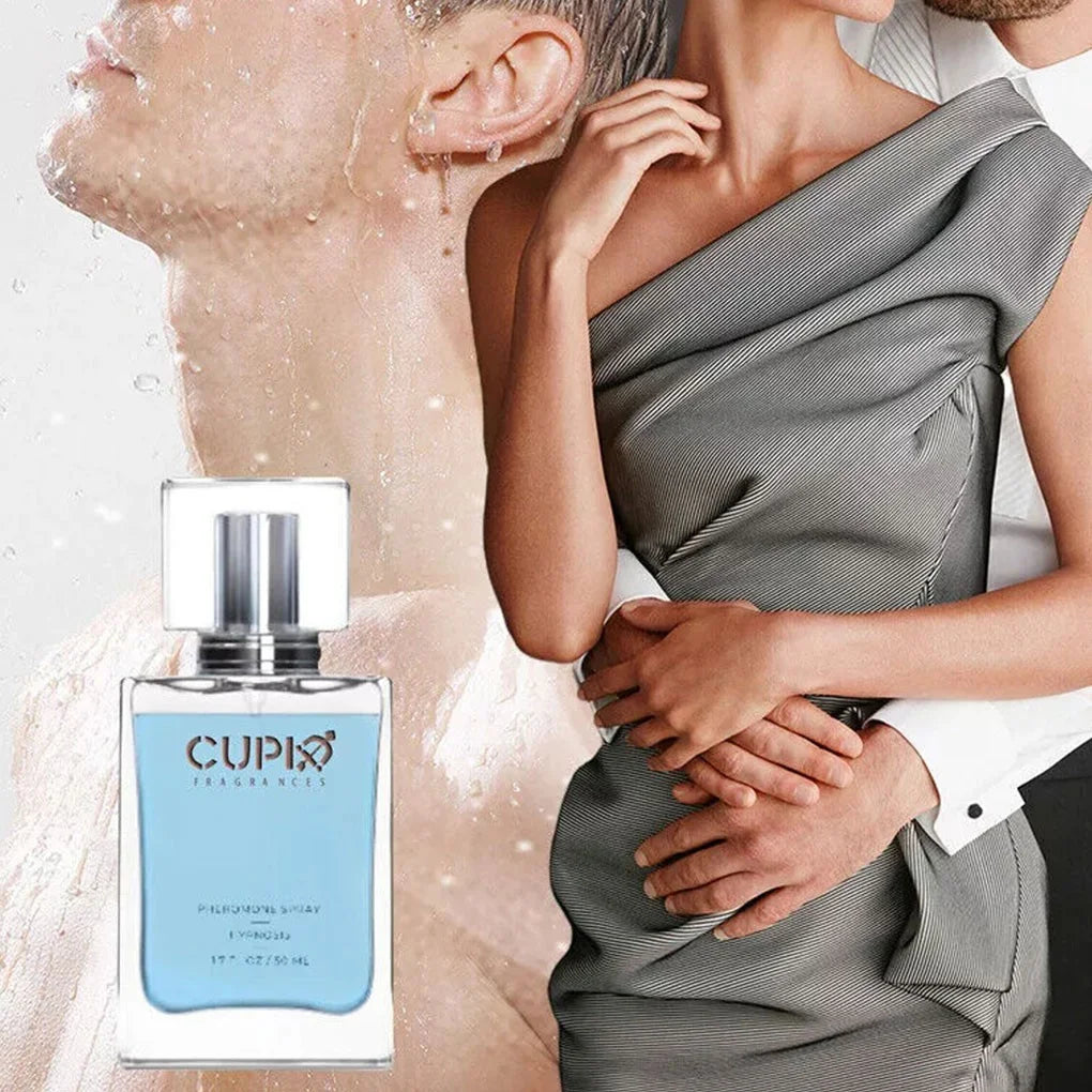 50ml Cupid Original Hypnosis 2.0 Pheromone-Infused Cologne For Men Spray - Pheromone Perfume For Men Fragrance - Best Gifts