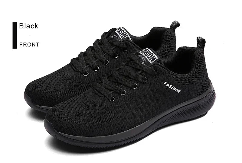 YRZL Men Shoes Breathable Mens Sneakers Comfortable Non Slip Casual Shoes Tenis Outdoor Lace Up Walking Sneakers for Men