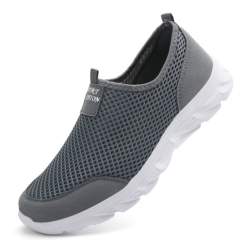 YRZL New Running Shoes for Men Breathable Sports Shoes Light Weight Fashion Summer Breathable Sneakers for Men Plus Size 39-46