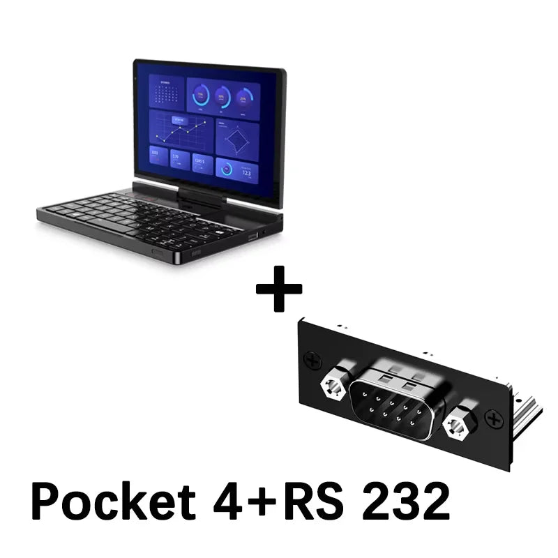 New 2025 version! GPD Pocket 4 8.8-inch AMD Ryzen AI 9 HX 370/8840U 64GB RAM 2TB NVMe Mini Laptop Computer for business