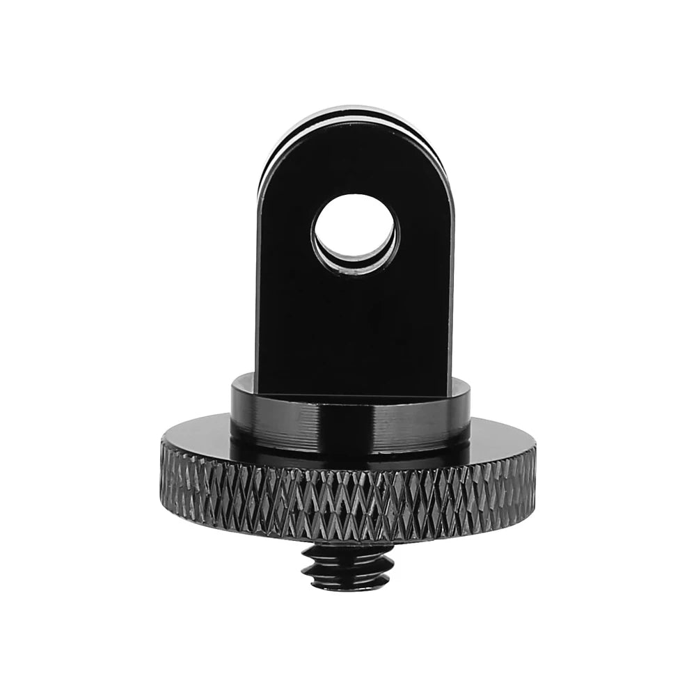 Aluminum Alloy Adapter 1/4 Conversion Mounts For GoPro Hero 13 12 11 10 9 8 Insta360 X4 X2 X3 DJI Osmo Action Camera Accessories